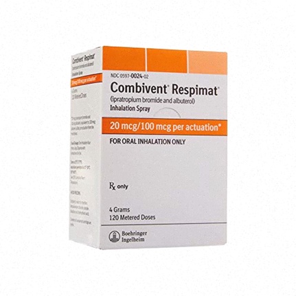 Combivent inhalateur illustration