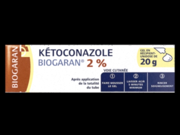 Achat Ketoconazole - Illustration d’un tube et d’une gélule
