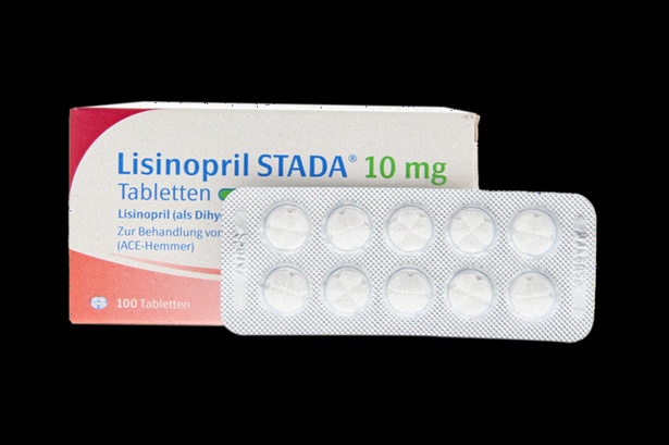 Boîte de Lisinopril - hypertension et IRBs