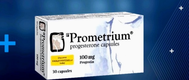 Prometrium en ligne – comprimés et boîte