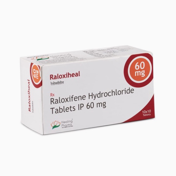 Raloxifène - Illustration de comprimés