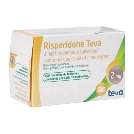 Risperidone – comprimés et boîte générique