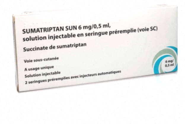 Achat Sumatriptan en ligne - Illustration comprimés et migraine