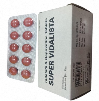 Acheter Vidalista - boîte de comprimés