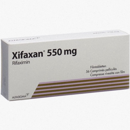 Boîte de Xifaxan - Illustration médicament
