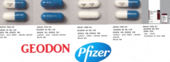 Acheter Geodon en ligne - illustration pilule et flacon