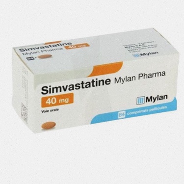 Achat Simvastatin - Illustration de comprimés